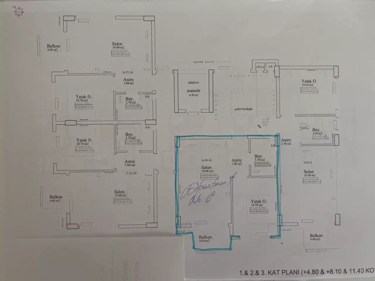 Flat 55m² in Turkey, Kestel. Priced at 136000€ rent photo-3