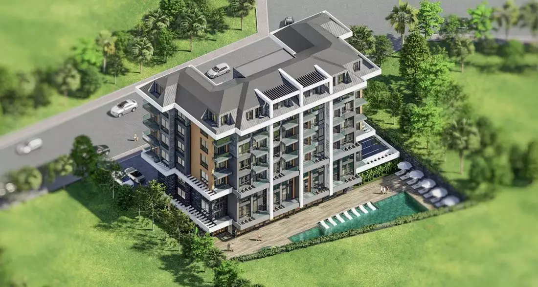 Flat 50m² in Turkey, Kargicak. Priced at 110000€ rent photo-7