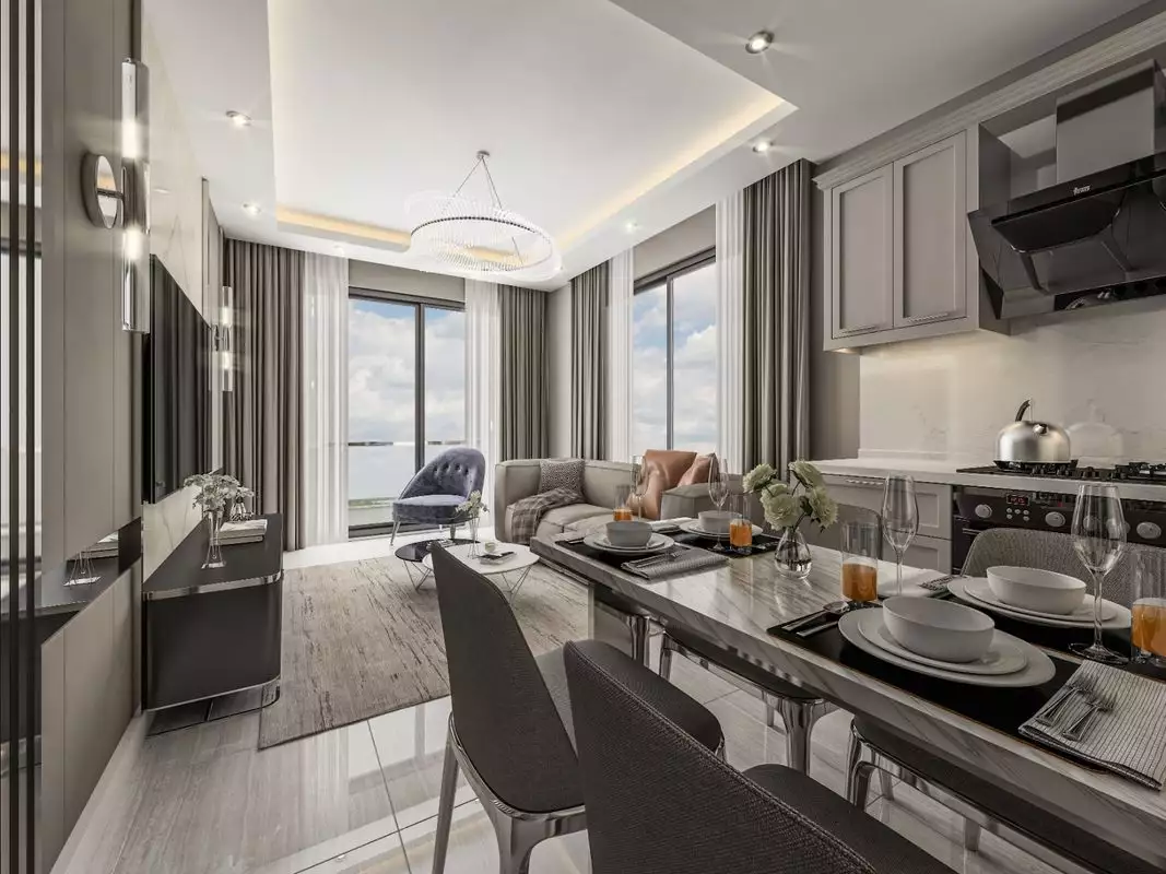 Flat 50m² in Turkey, Kargicak. Priced at 110000€ rent photo-21