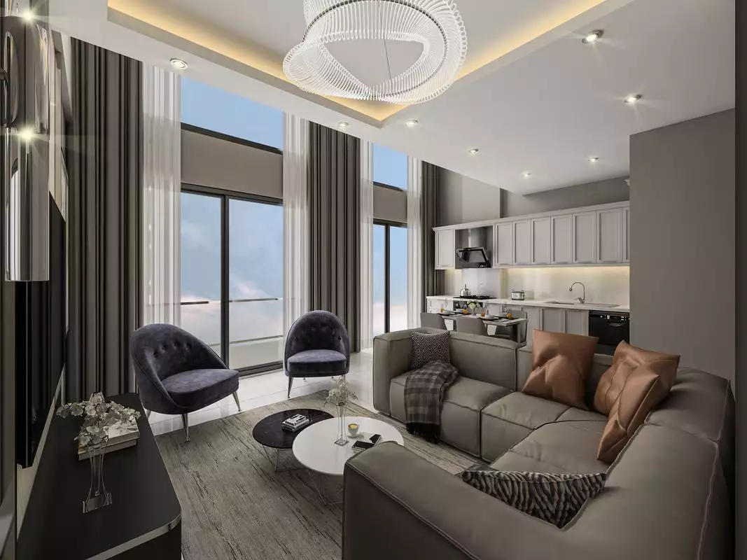 Flat 50m² in Turkey, Kargicak. Priced at 110000€ rent photo-23