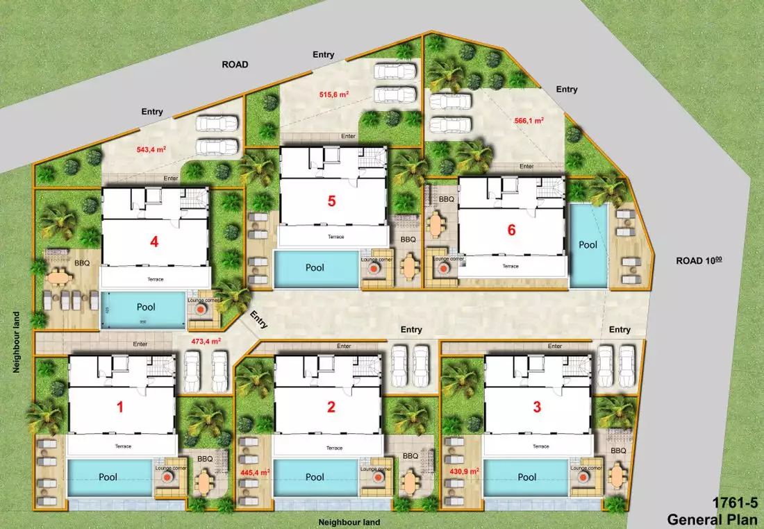 Villa 385m² in Turkey, Bektas. Priced at 1400000€ rent photo-6
