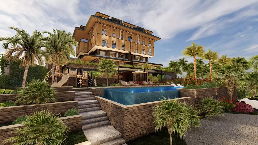 Flat 95m² in Turkey, Cikcilli. Priced at 310000€ rent photo-4