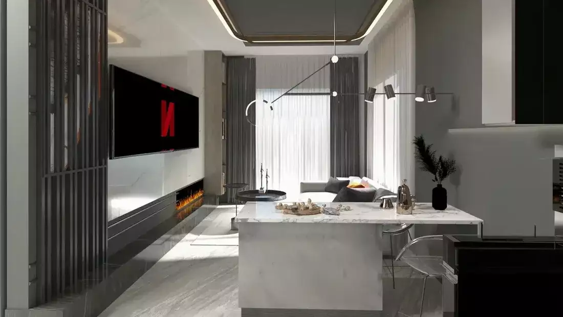 Flat 56m² in Turkey, Kargicak. Priced at 169000€ rent photo-12
