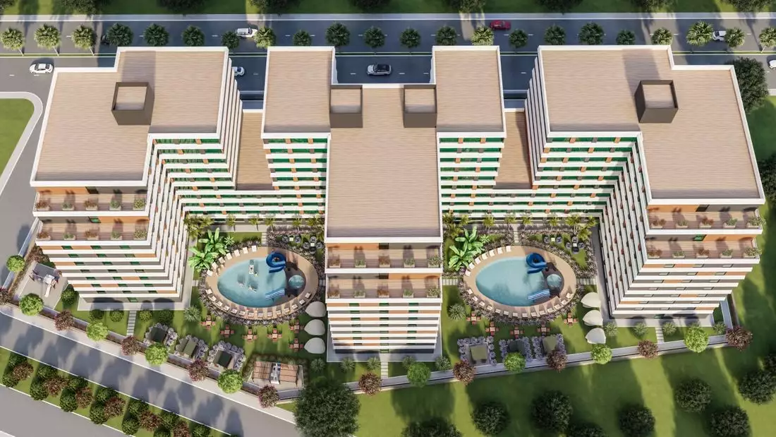 Flat 35m² in Turkey, Mersin. Priced at 35000€ rent photo-3
