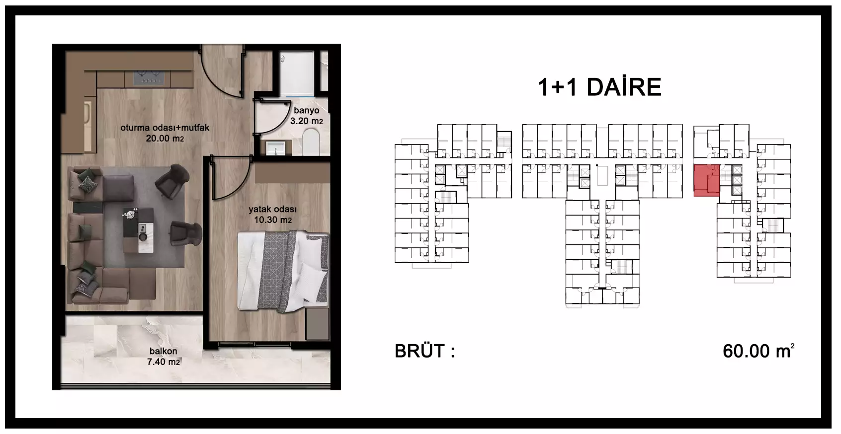Flat 35m² in Turkey, Mersin. Priced at 35000€ rent photo-17