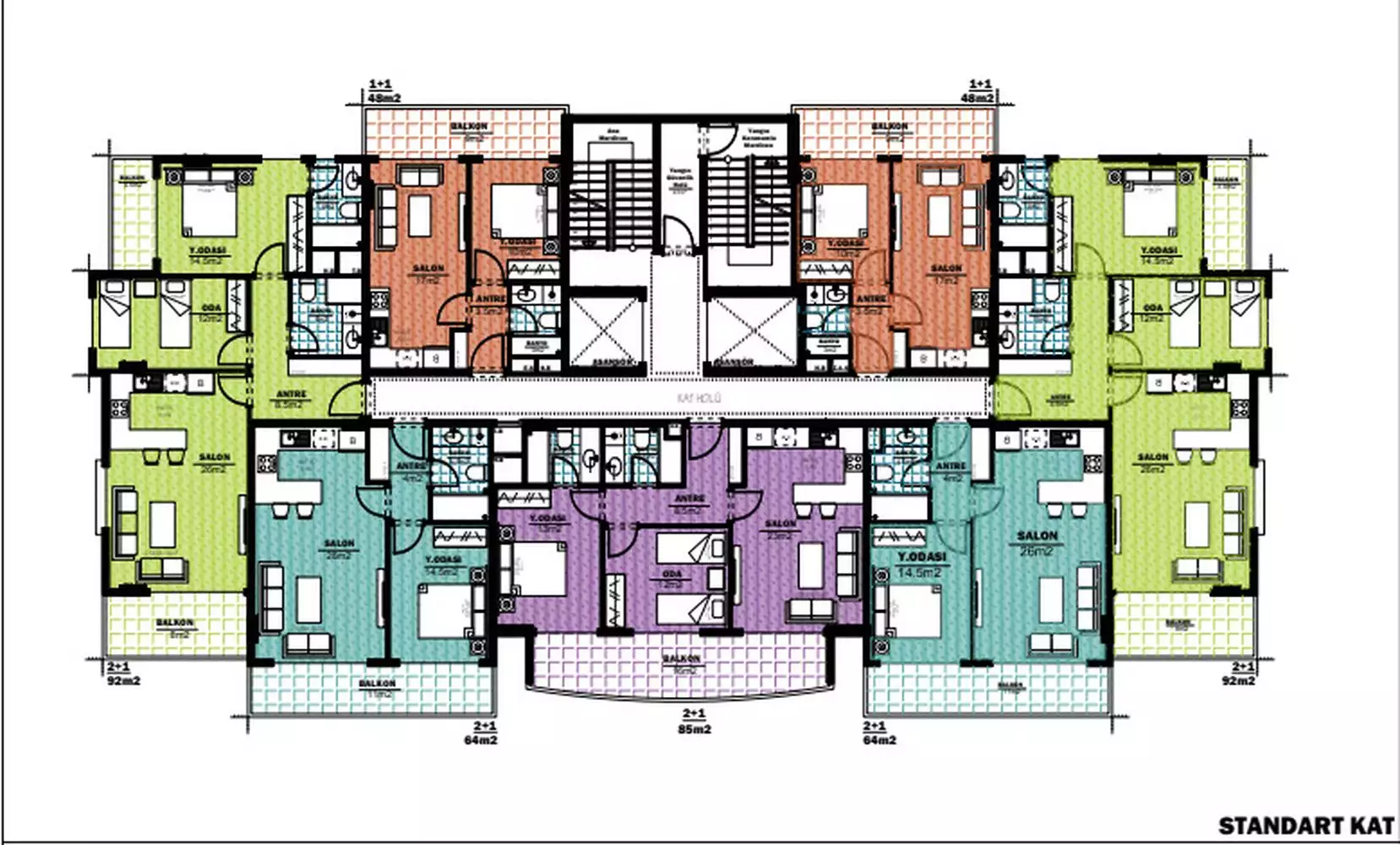 Flat 48m² in Turkey, Avsallar. Priced at 101000€ rent photo-23