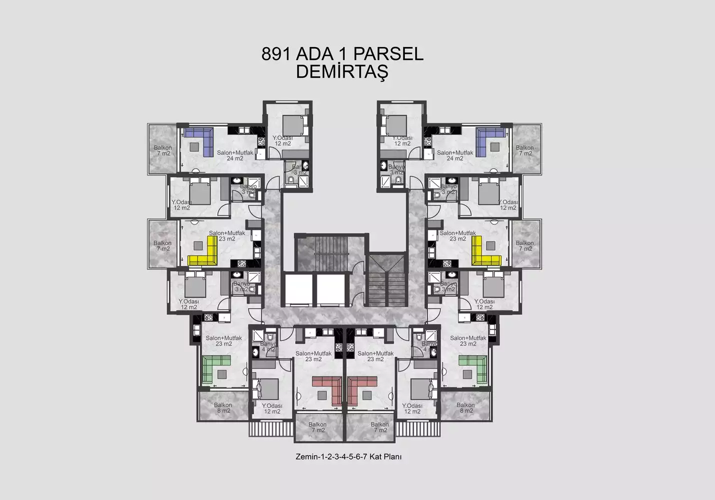 Flat 53m² in Turkey, Demirtas. Priced at 95000€ rent photo-44