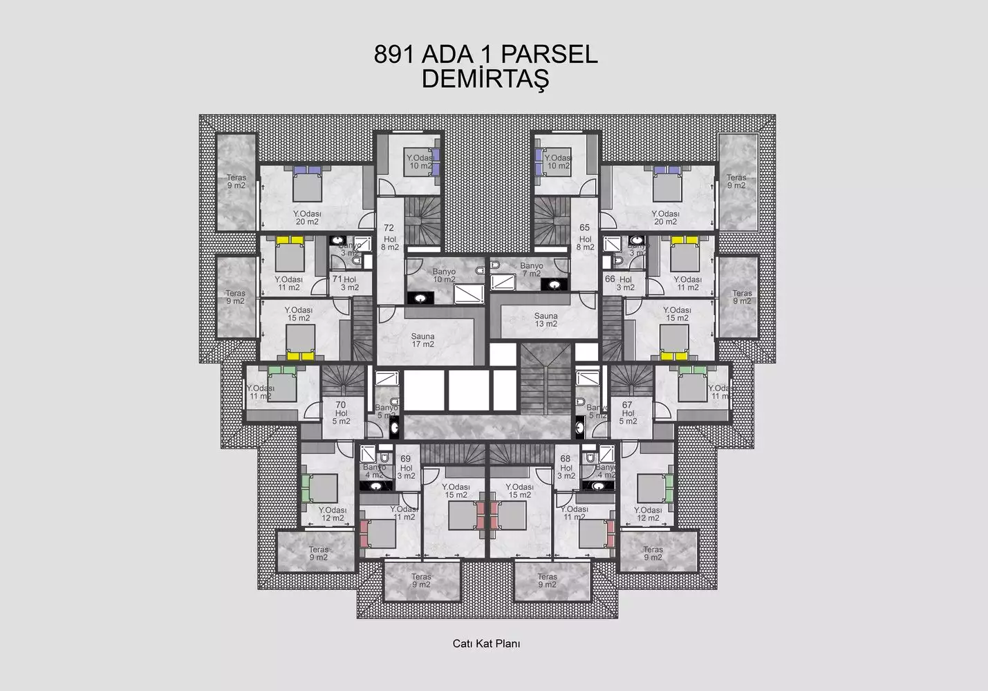 Flat 53m² in Turkey, Demirtas. Priced at 95000€ rent photo-48
