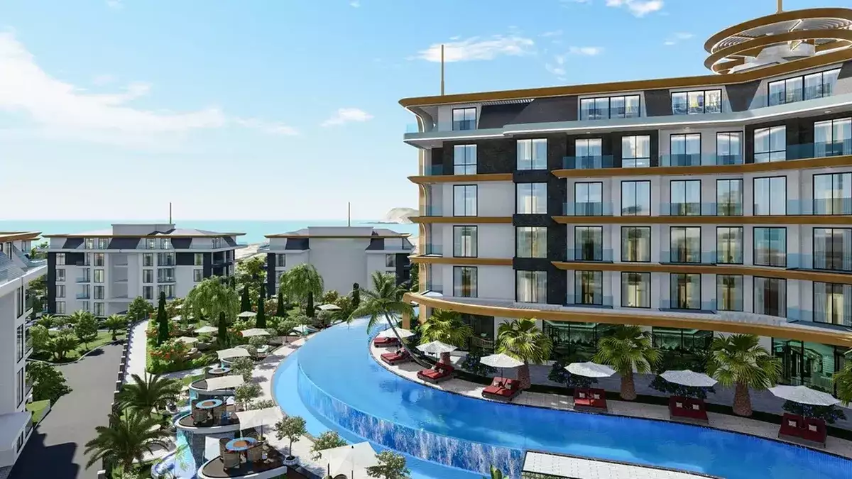 Flat 55m² in Turkey, Kestel. Priced at 170000€ rent photo-3