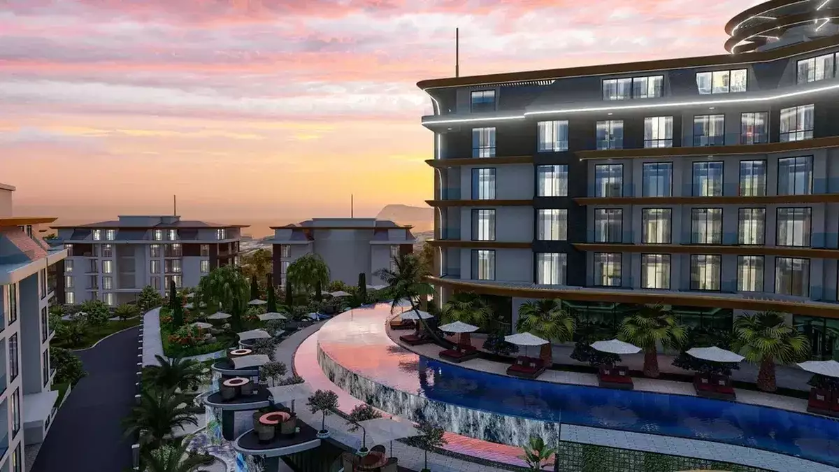 Flat 55m² in Turkey, Kestel. Priced at 170000€ rent photo-4