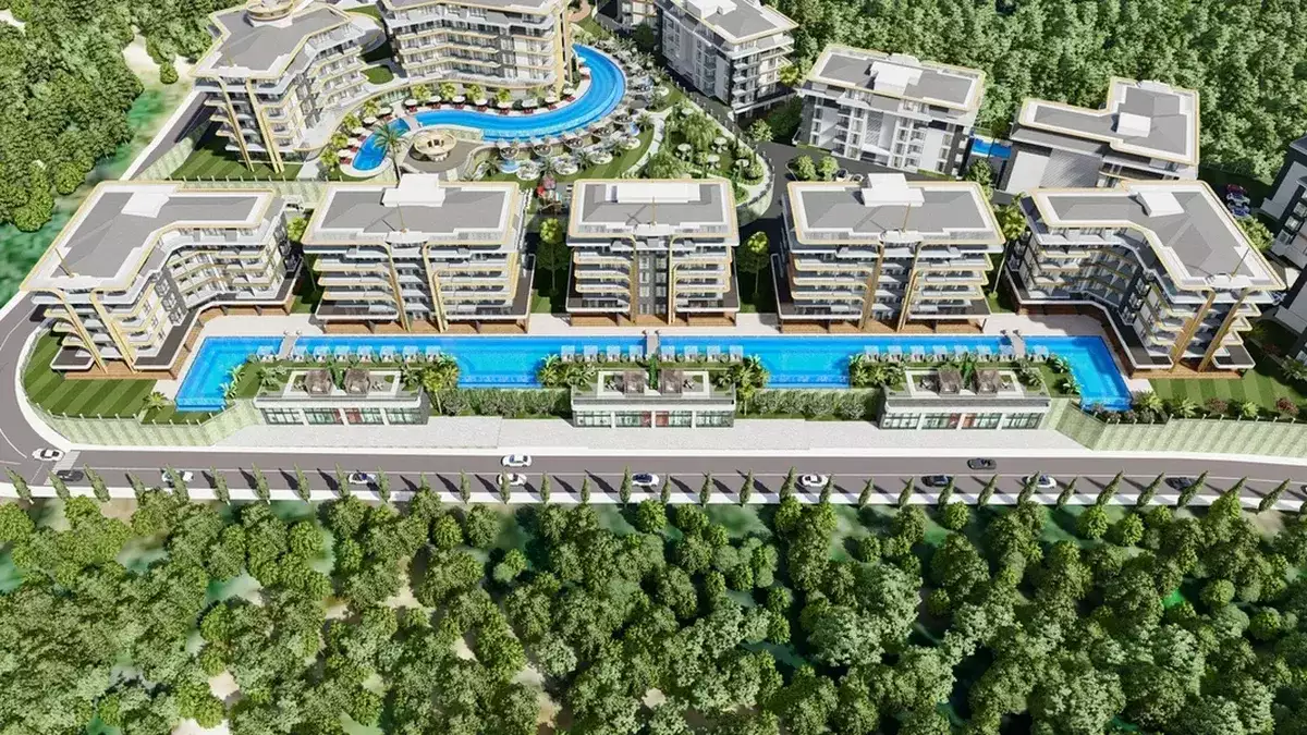 Flat 55m² in Turkey, Kestel. Priced at 170000€ rent photo-8