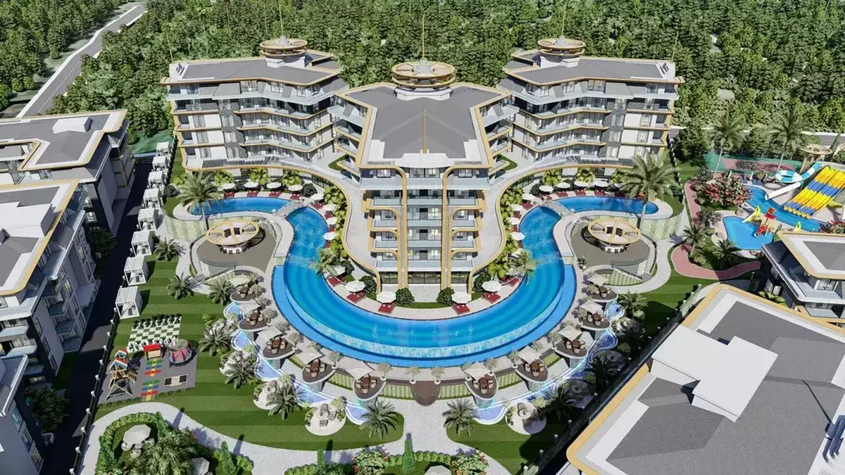 Flat 55m² in Turkey, Kestel. Priced at 170000€ rent photo-9