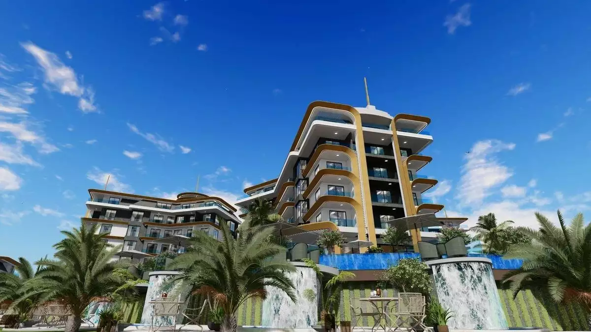Flat 55m² in Turkey, Kestel. Priced at 170000€ rent photo-14