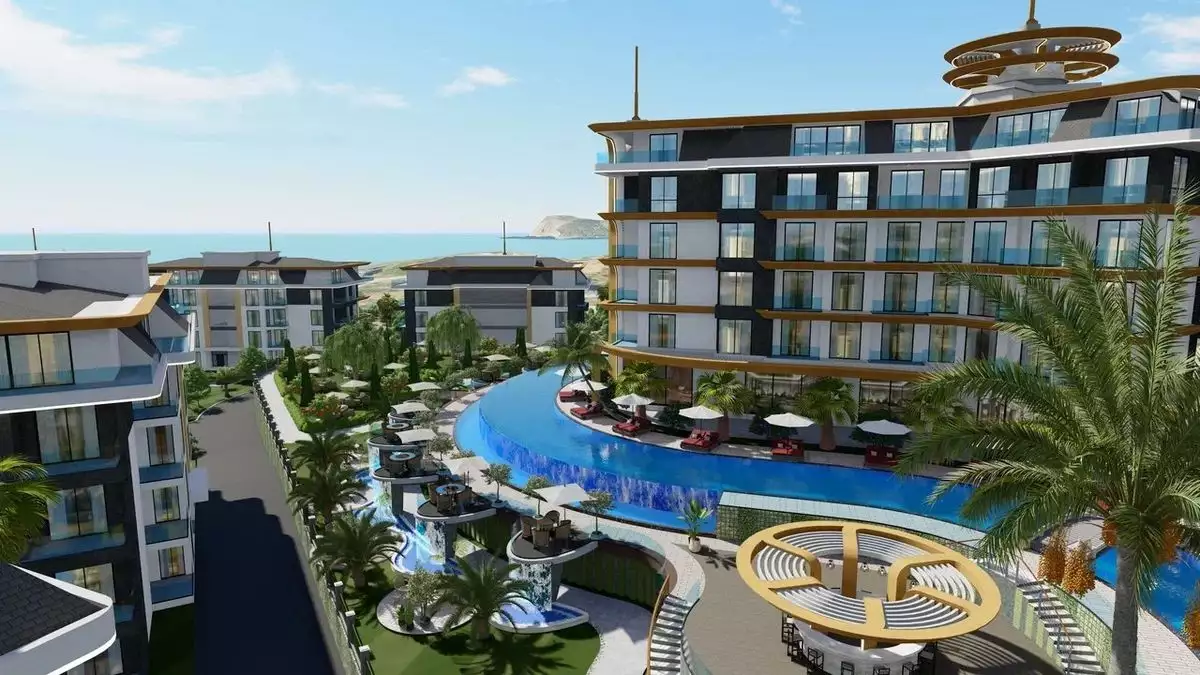 Flat 55m² in Turkey, Kestel. Priced at 170000€ rent photo-15