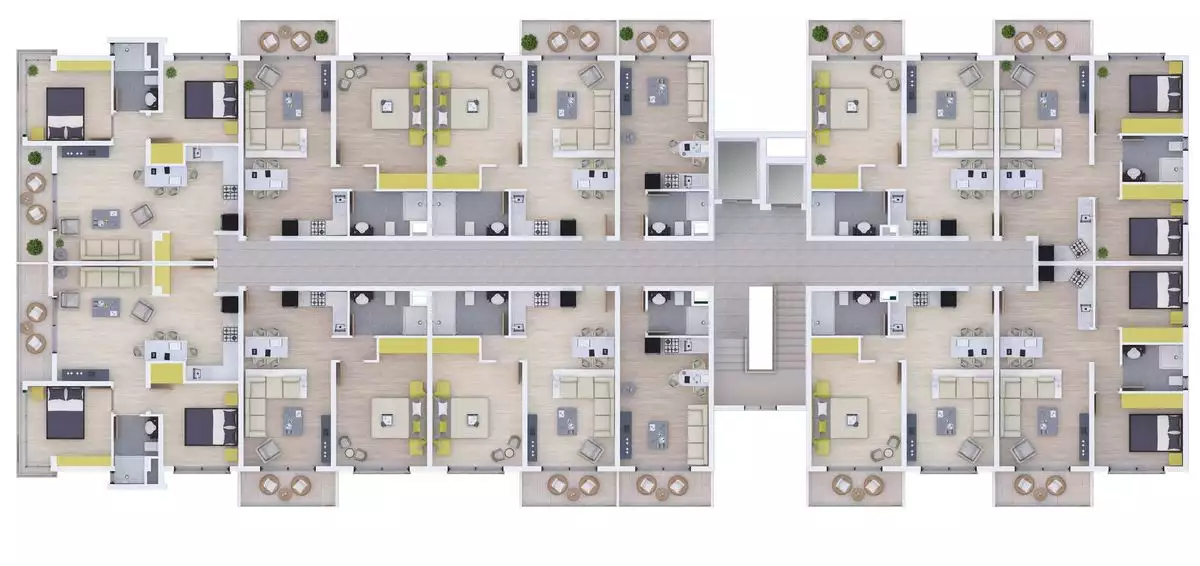 Flat 35m² in Cyprus, Iskele. Priced at 185899€ rent photo-8