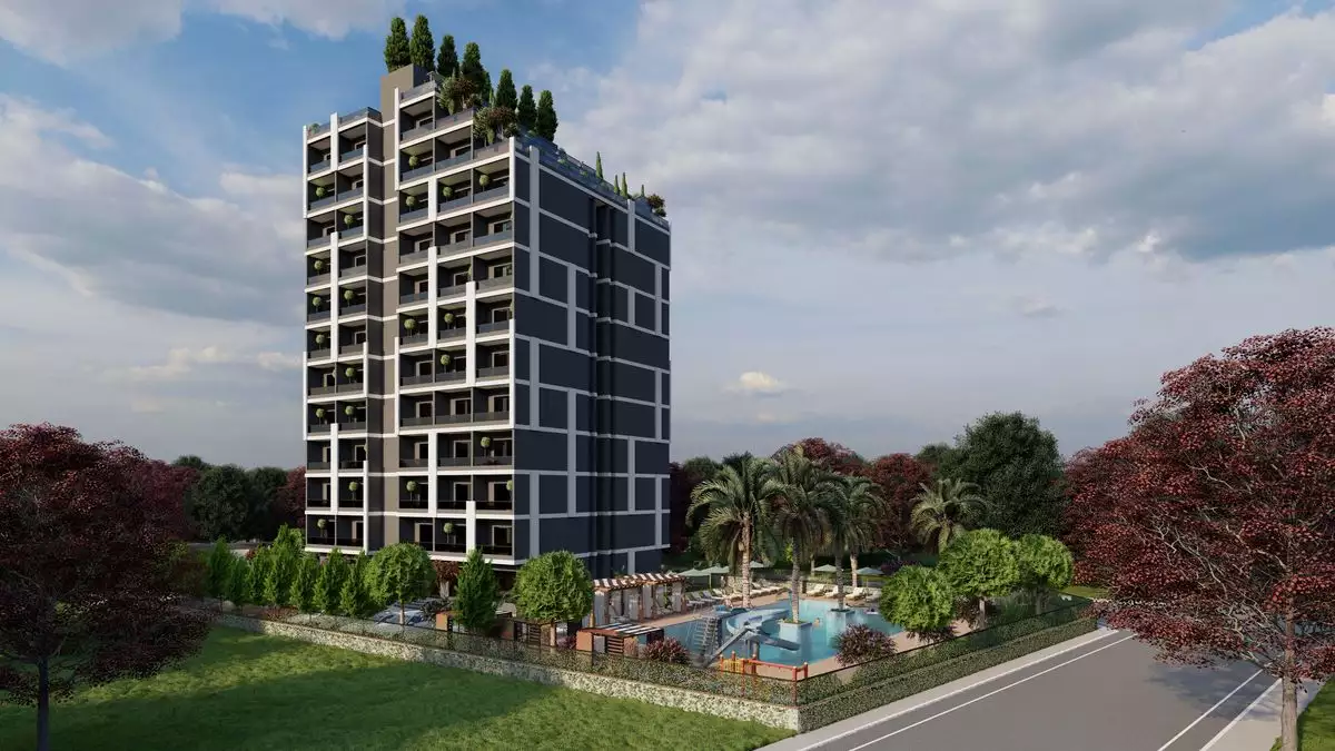 Flat 43m² in Turkey, Mersin. Priced at 48500€ rent photo-2