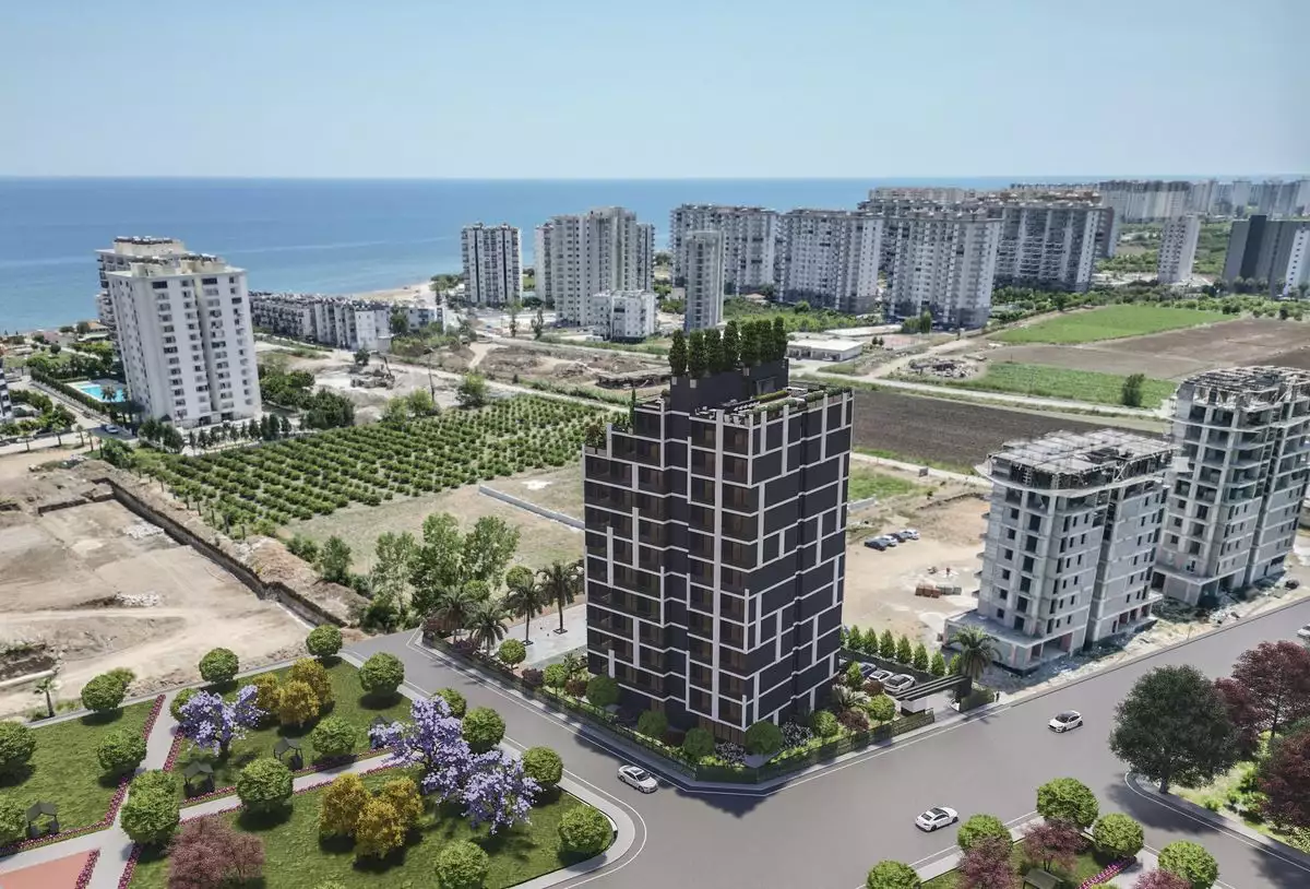Flat 43m² in Turkey, Mersin. Priced at 48500€ rent photo-3