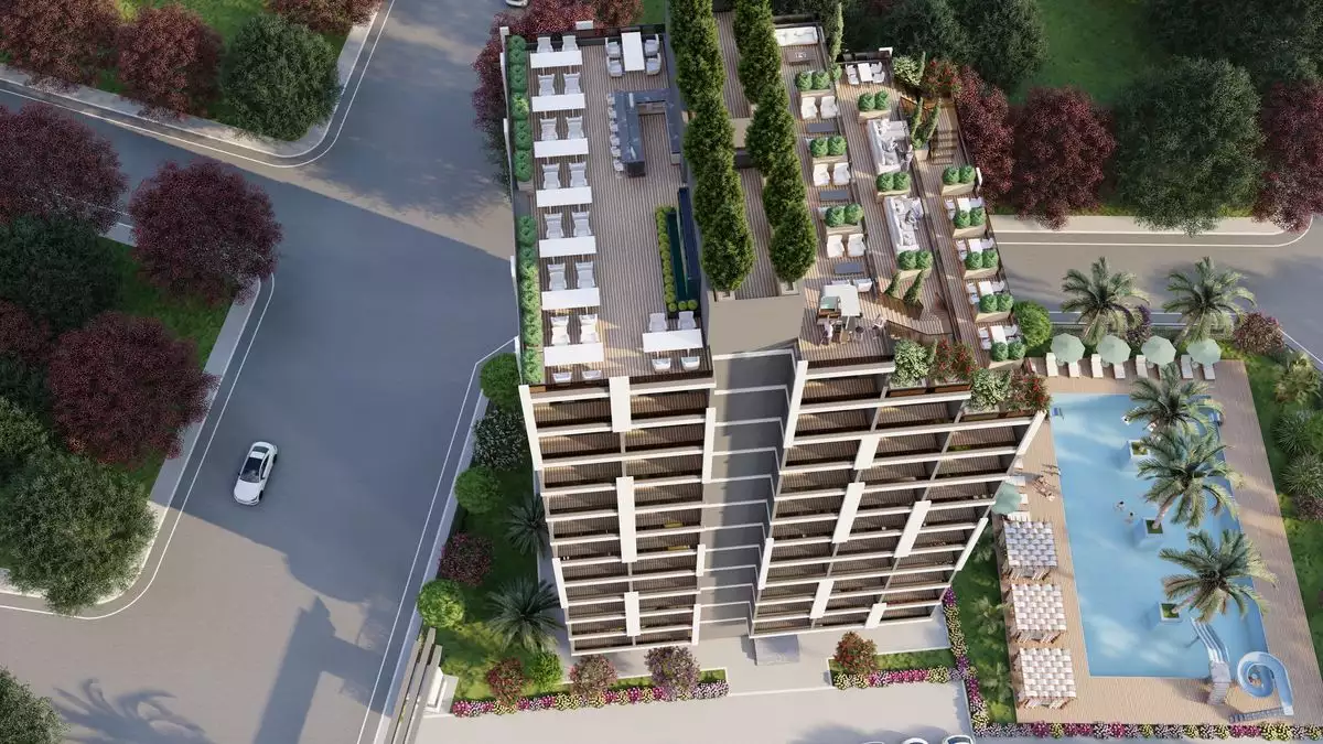 Flat 43m² in Turkey, Mersin. Priced at 48500€ rent photo-6