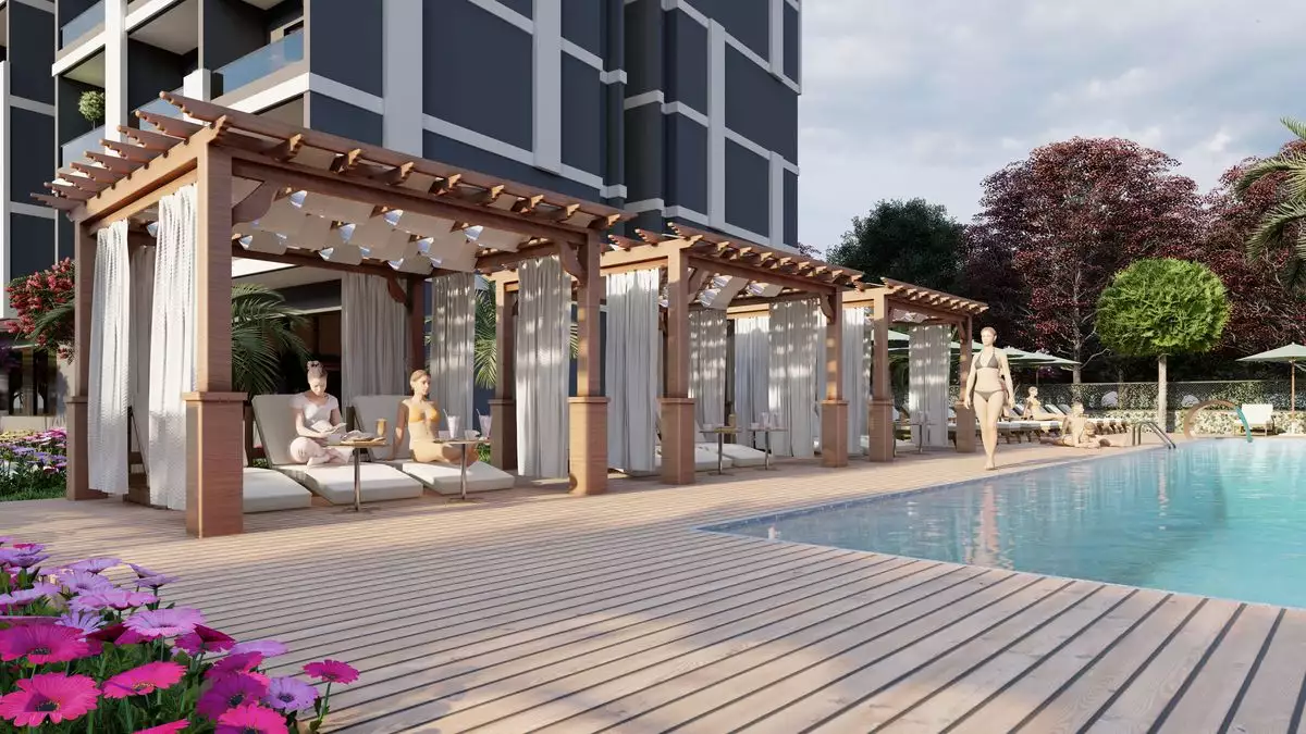 Flat 43m² in Turkey, Mersin. Priced at 48500€ rent photo-10