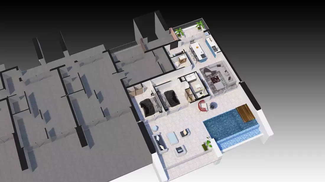 Flat 116m² in Cyprus, Esentepe. Priced at 576923€ rent photo-41