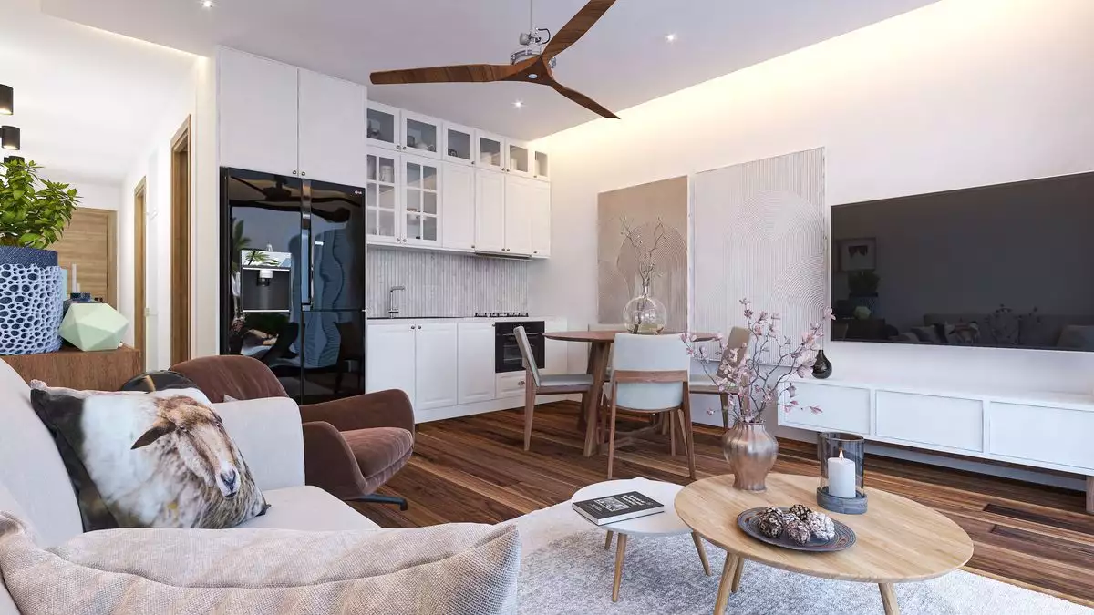 Flat 66m² in Cyprus, Esentepe. Priced at 231935€ rent photo-14