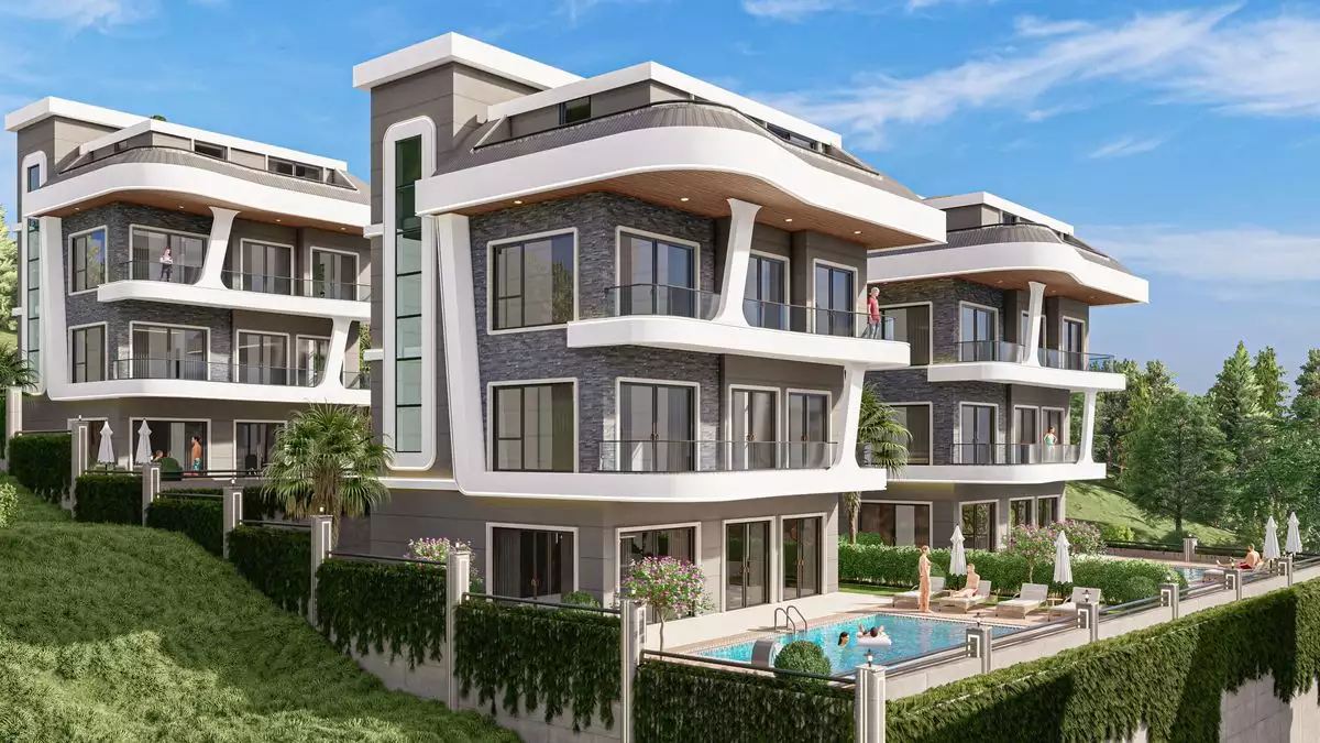 Villa 344m² in Turkey, Kargicak. Priced at 975000€ rent photo-1