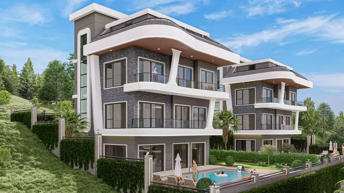 Villa 344m² in Turkey, Kargicak. Priced at 975000€ rent photo-3