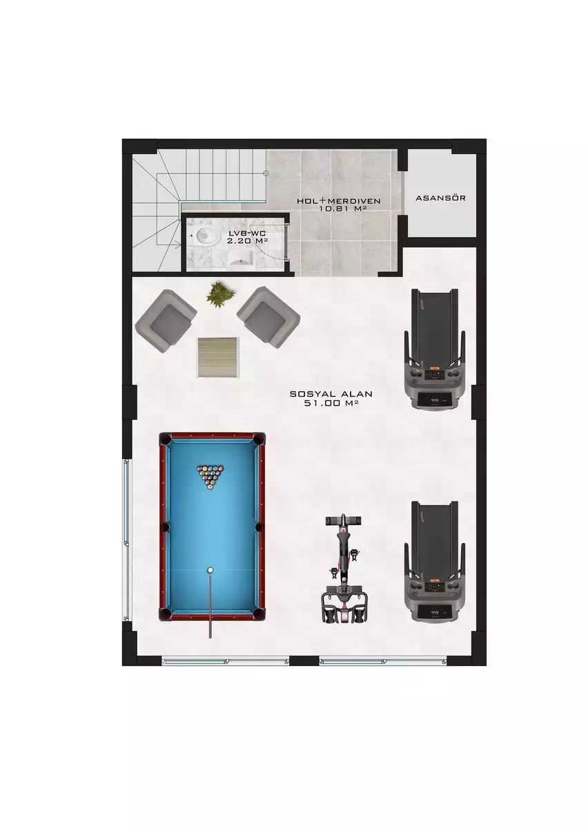 Villa 344m² in Turkey, Kargicak. Priced at 975000€ rent photo-17