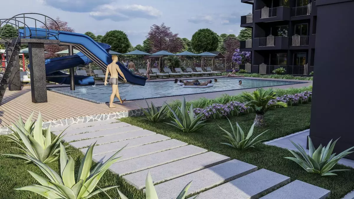 Flat 69m² in Turkey, Mersin. Priced at 57000€ rent photo-6