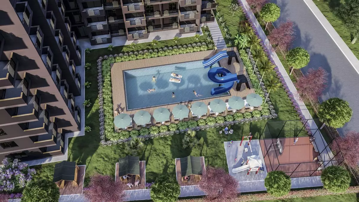 Flat 69m² in Turkey, Mersin. Priced at 57000€ rent photo-9