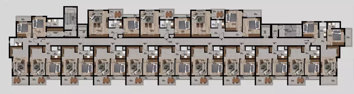 Flat 65m² in Turkey, Mersin. Priced at 37000€ rent photo-23