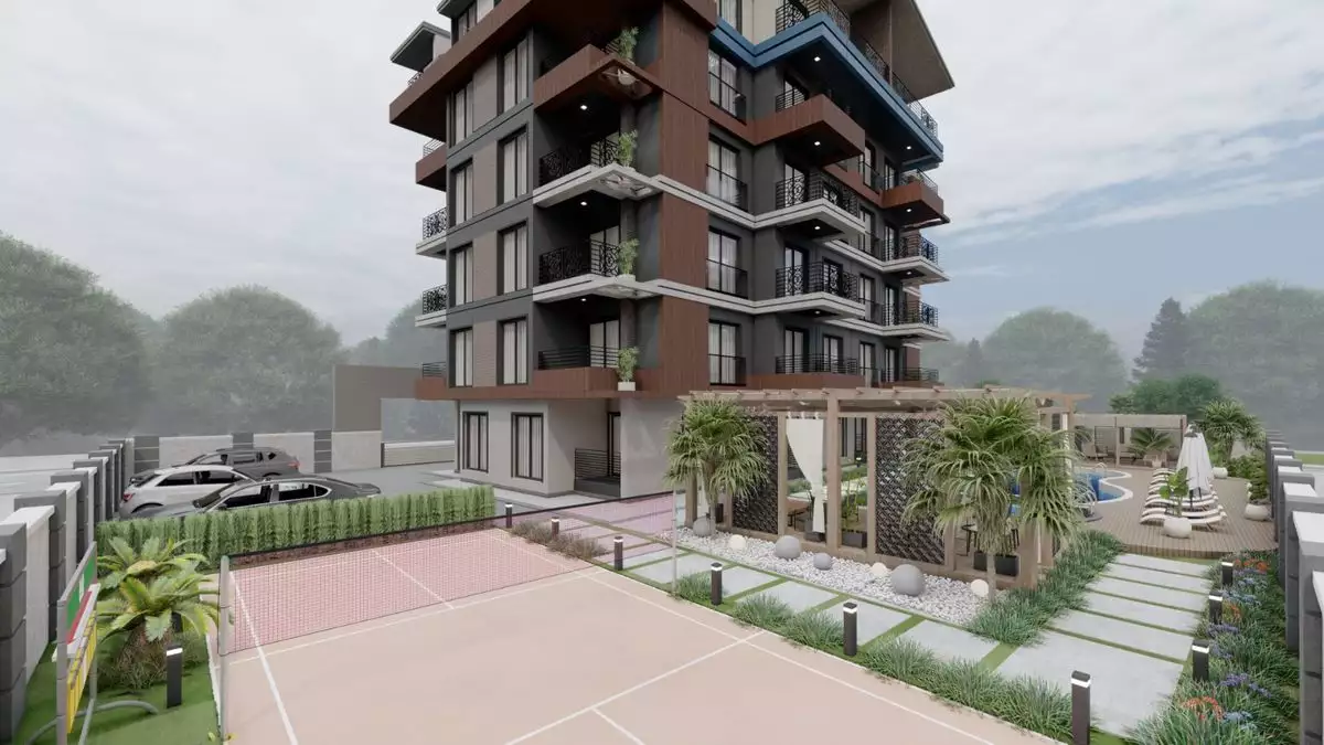 Flat 45m² in Turkey, Gazipasа. Priced at 108000€ rent photo-2