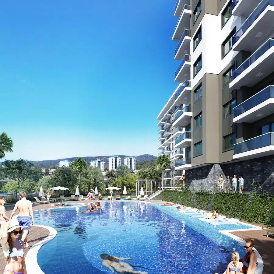 Flat 54m² in Turkey, Avsallar. Priced at 103000€ rent photo-3