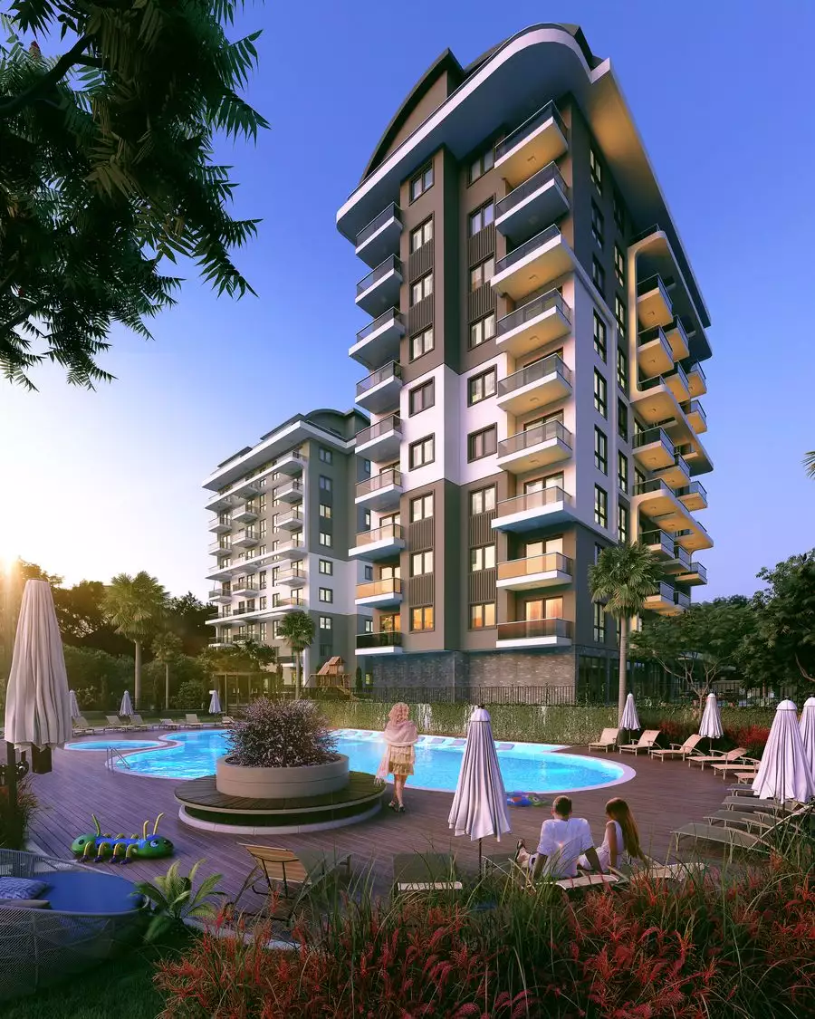 Flat 54m² in Turkey, Avsallar. Priced at 103000€ rent photo-12