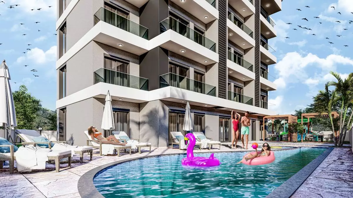 Flat 74m² in Turkey, Avsallar. Priced at 179000€ rent photo-16