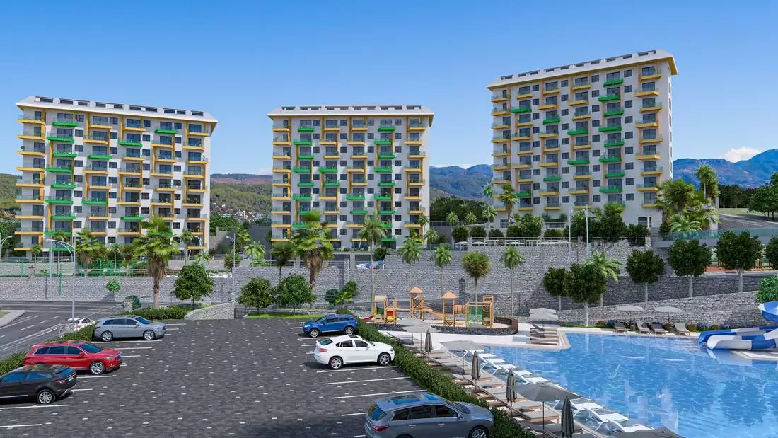 Flat 55m² in Turkey, Avsallar. Priced at 107000€ rent photo-8