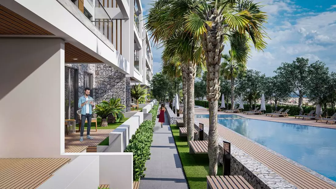 Flat 92m² in Cyprus, Kyrenia. Priced at 308275€ rent photo-4