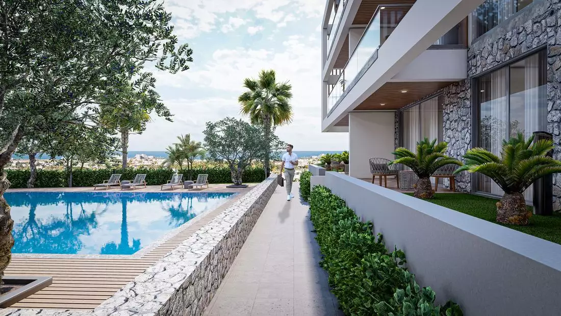 Flat 92m² in Cyprus, Kyrenia. Priced at 308275€ rent photo-12