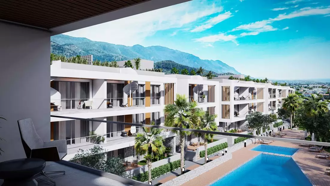 Flat 92m² in Cyprus, Kyrenia. Priced at 308275€ rent photo-14