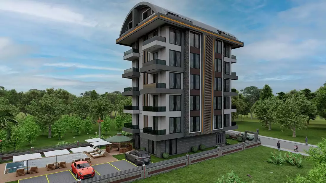 Flat 64m² in Turkey, Avsallar. Priced at 92000€ rent photo-2