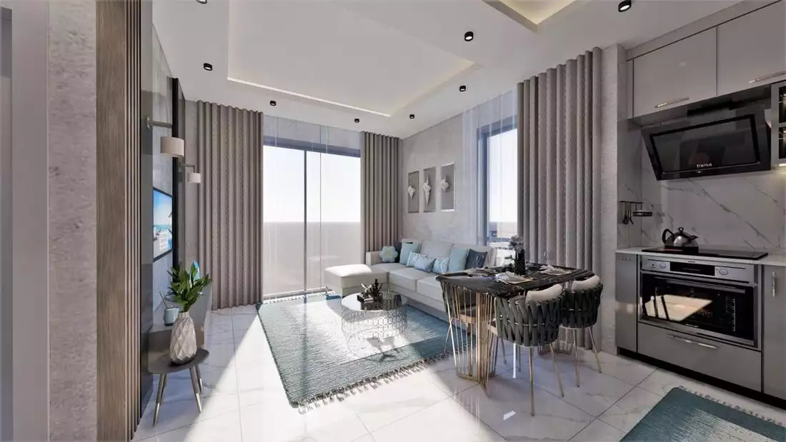 Flat 64m² in Turkey, Avsallar. Priced at 92000€ rent photo-7