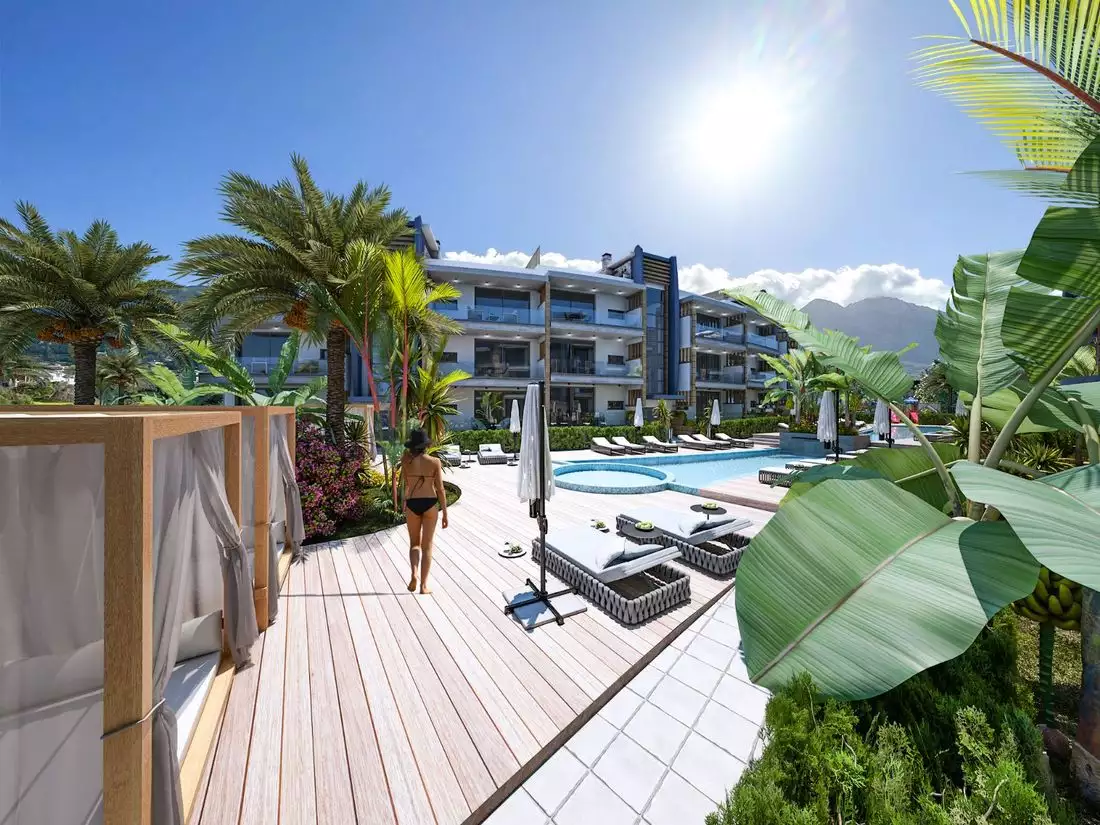 Flat 110m² in Cyprus, Kyrenia. Priced at 186480€ rent photo-14