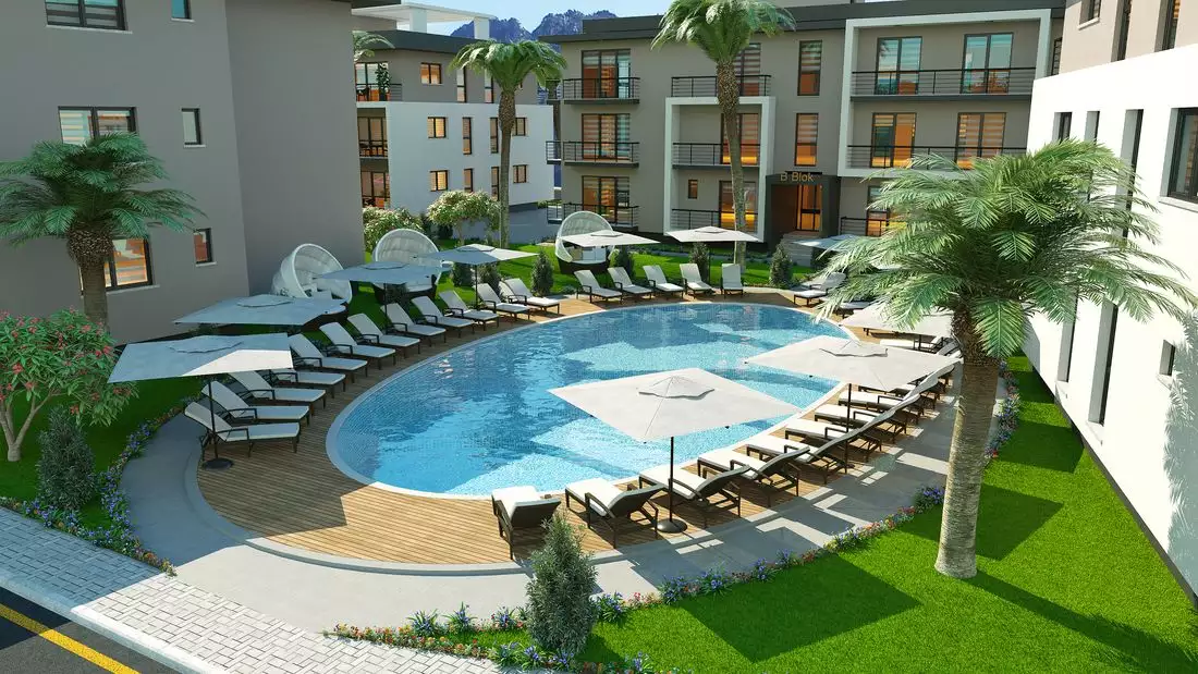 Flat 57m² in Cyprus, Kyrenia. Priced at 139860€ rent photo-2