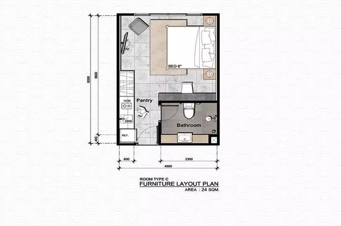 Flat 24m² in Thailand, Phuket. Priced at 112581€ rent photo-7