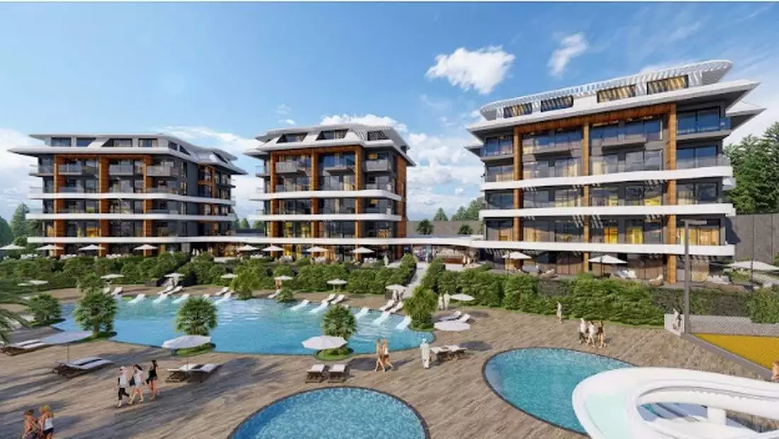 Flat 50m² in Turkey, Kargicak. Priced at 132000€ rent photo-3