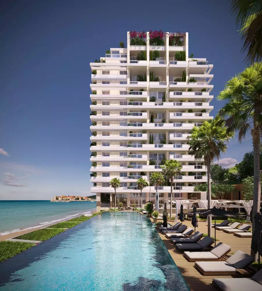 Flat 60m² in Montenegro, Budva. Priced at 300000€ rent photo-2