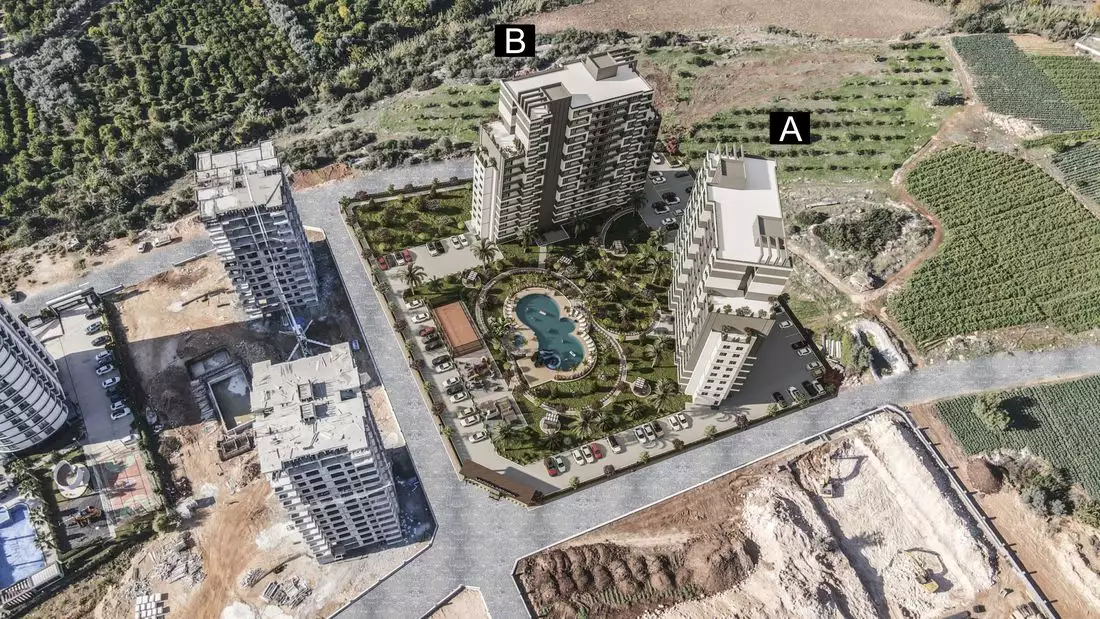 Flat 56m² in Turkey, Mersin. Priced at 57000€ rent photo-9