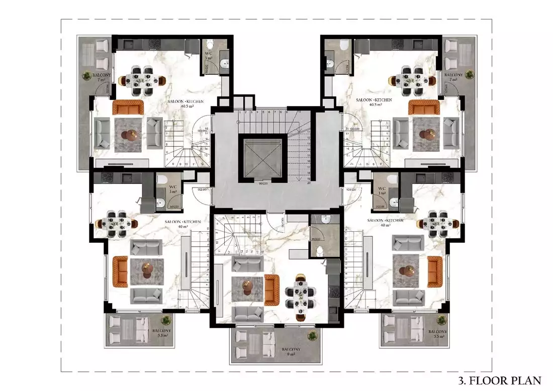 Flat 50m² in Turkey, Payallar. Priced at 85500€ rent photo-10