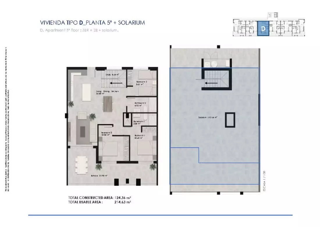 Flat 124m² in Spain, Torrevieja. Priced at 510400€ rent photo-12