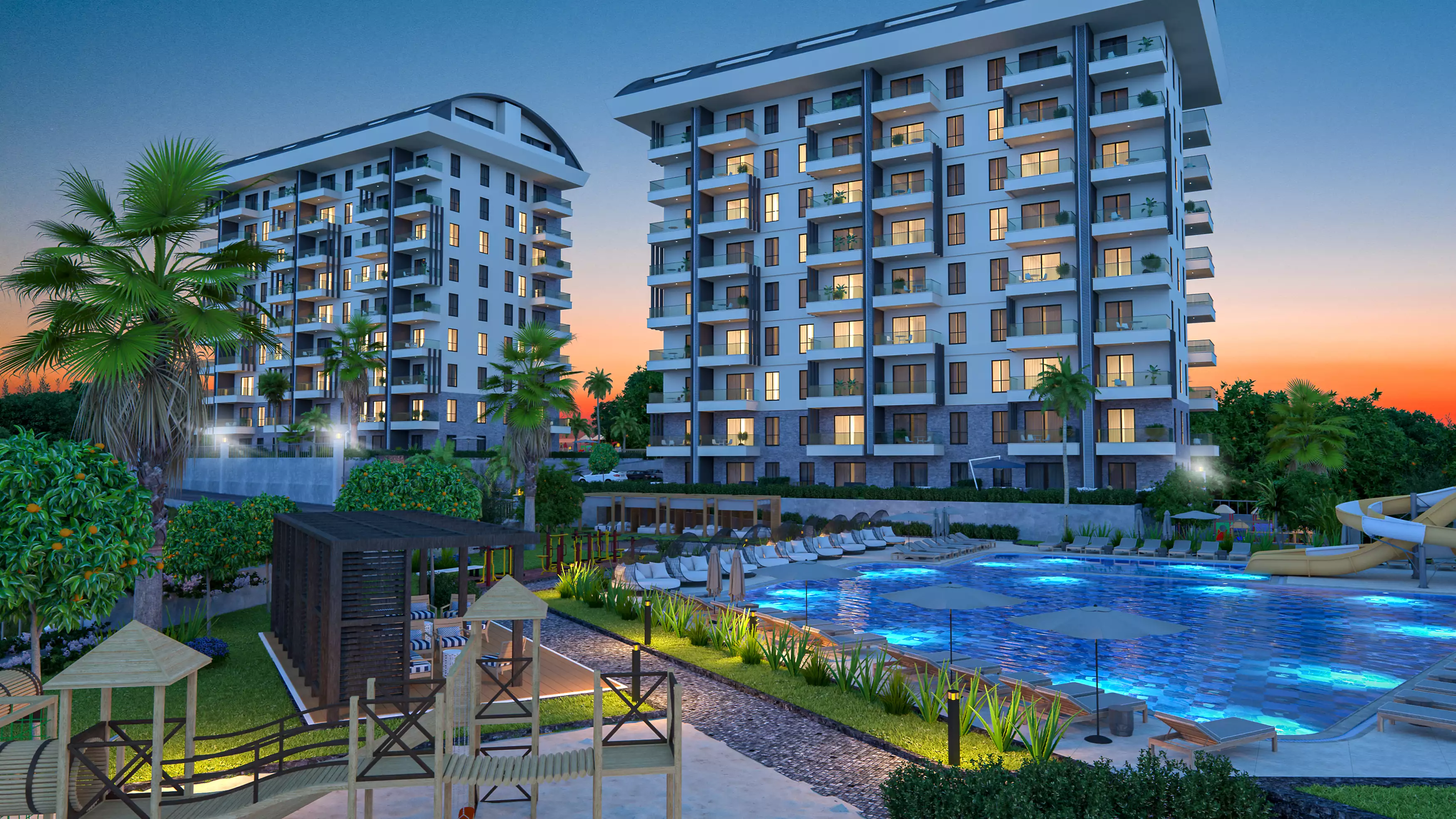 Flat 48m² in Turkey, Payallar. Priced at 69000€ rent photo-1